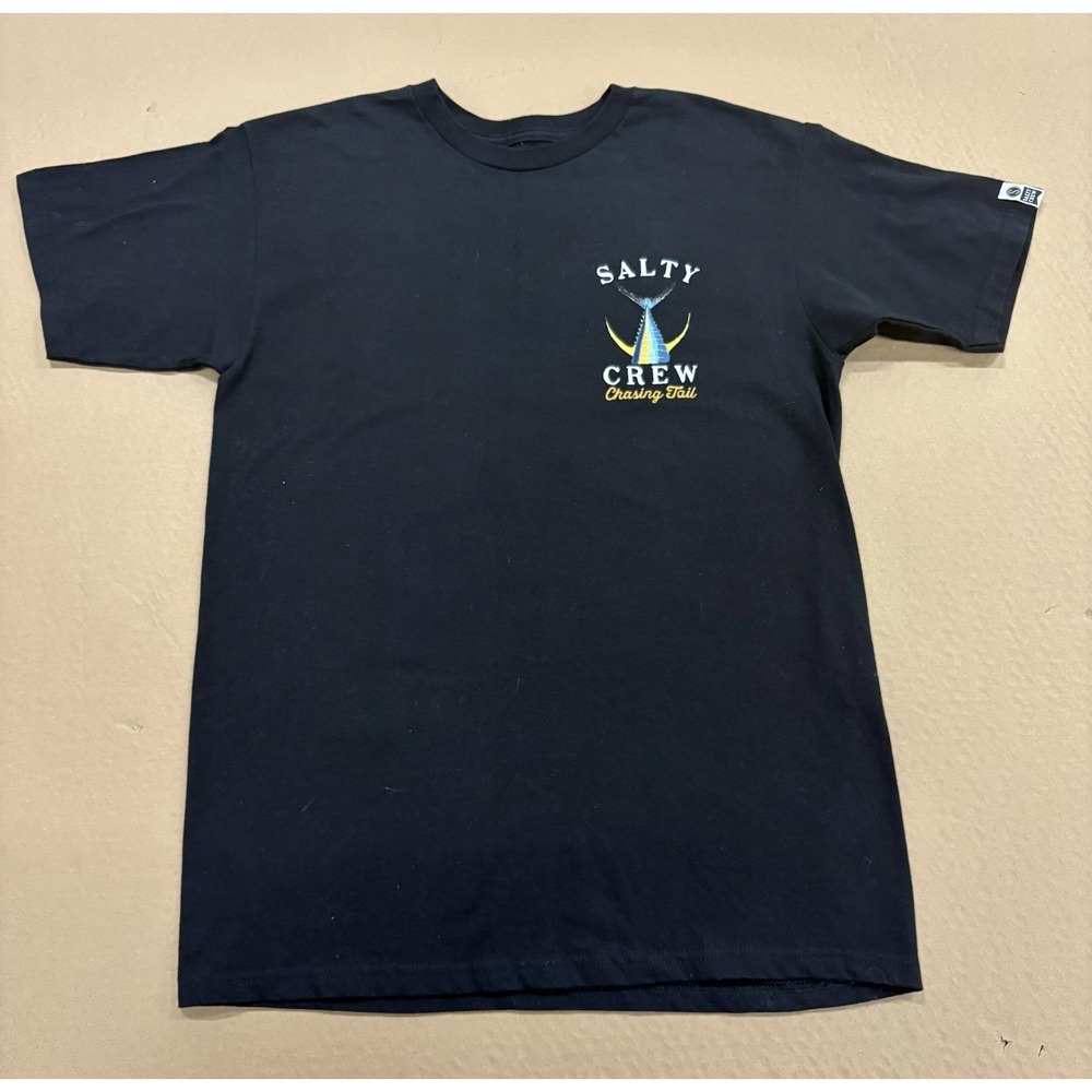 Salty Crew Tshirt " Find Refuge In The Sea" Size Medium NWOT
